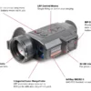 FINDER FH35R V2 Thermal Laser Rangefinding Monocular