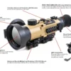 RICO HYBRID 640 4X 75mm Multi-Function Thermal Optic