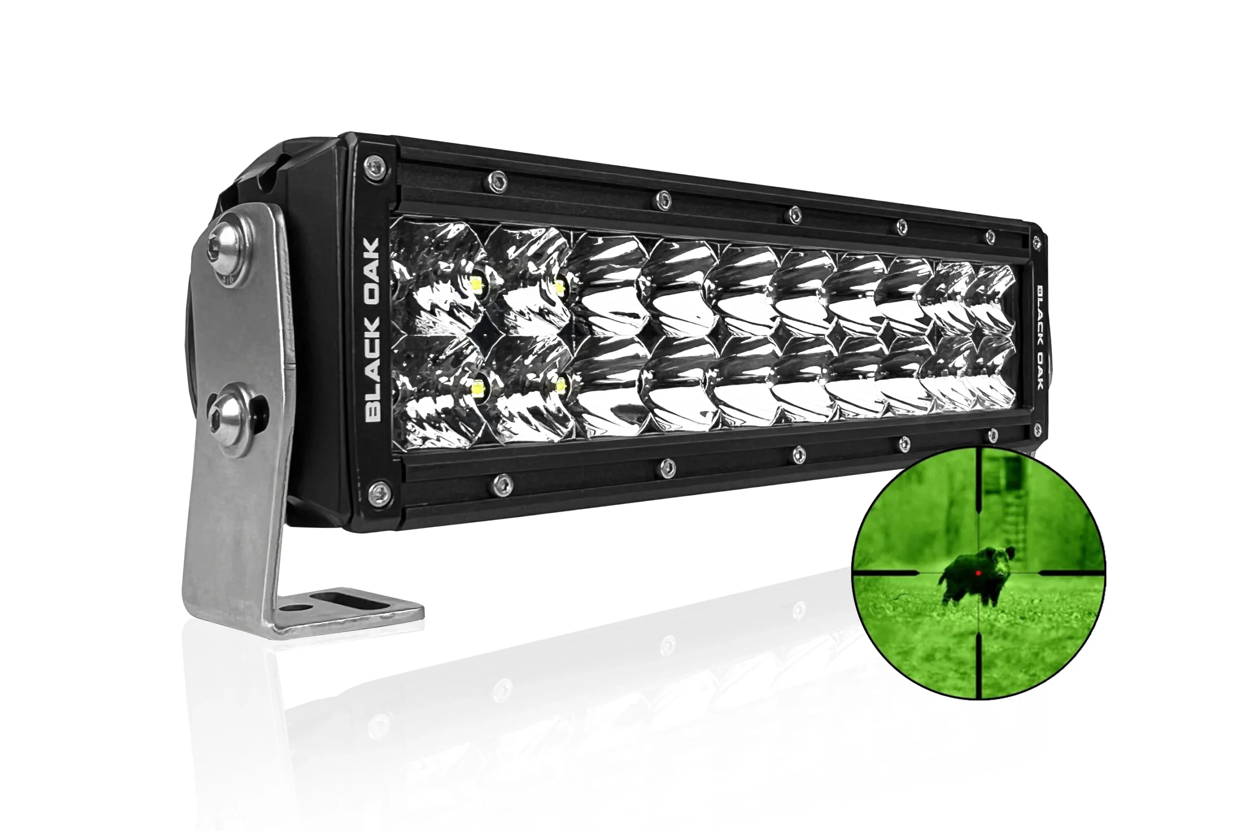 ULTIMATE 2" 940nm Infrared LED Light Cubes - Dual Row Flood Pair