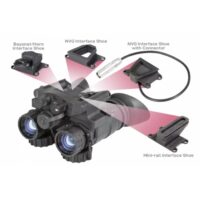 AX14NV4122484011-3 AGM NVG-40 NW1 Dual Tube Night Vision Goggle Binocular Black